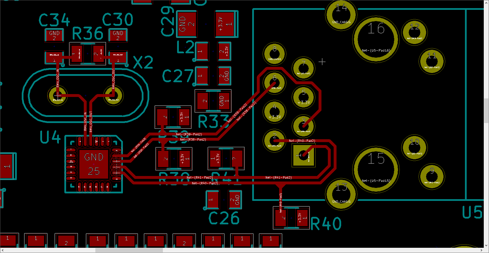 Specific layout requirements of the port Layout KiCad.info